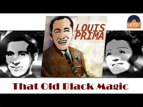 Capturing the Spirit of Old Black Magic: A Visual Tribute to Louis Pfrima's Songs